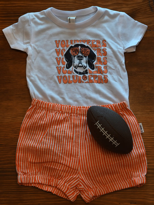 Volunteer Hound Dog Graphic Top